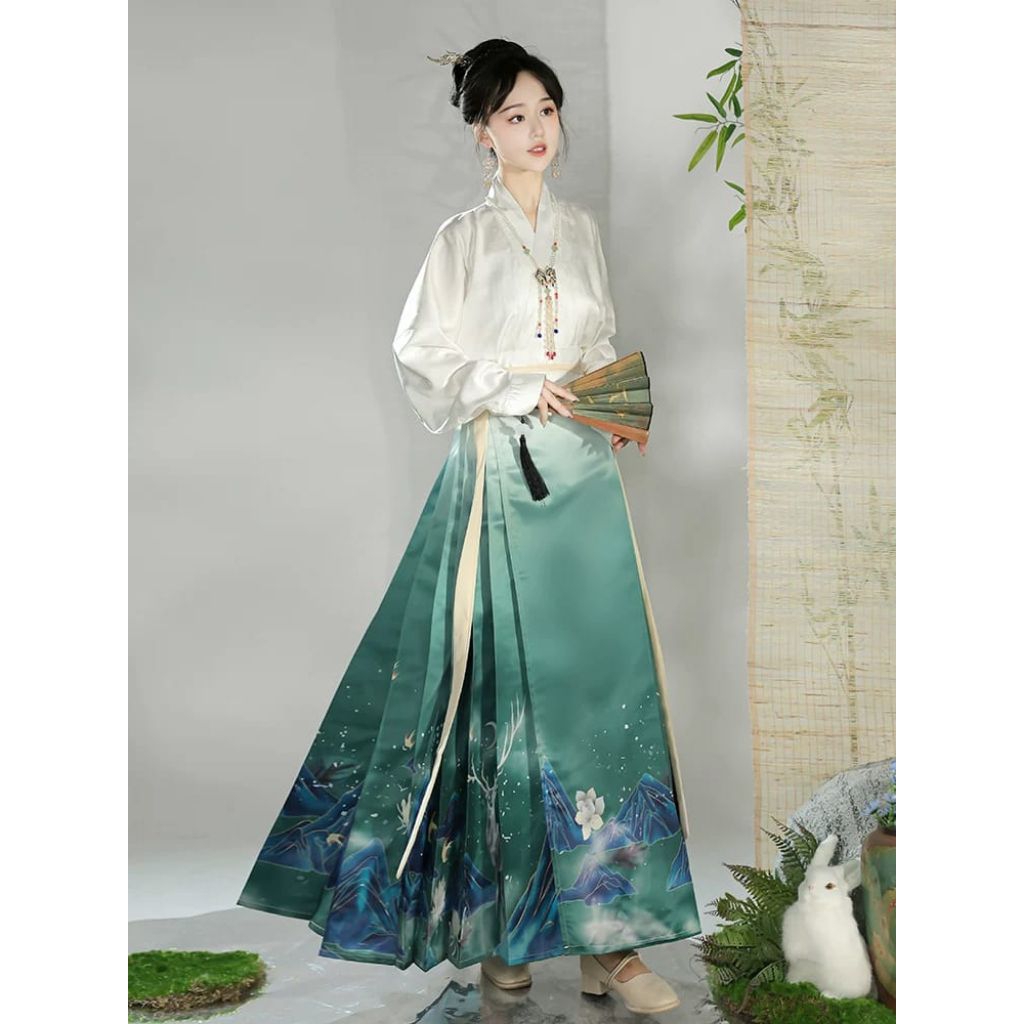 (Preorder) Setelan hanfu wanita Chinese traditional costume
