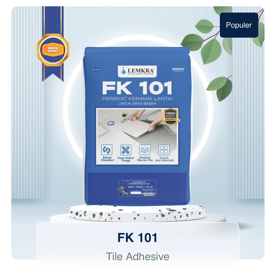 LEMKRA FK 101 PEREKAT KERAMIK LANTAI 5 KG