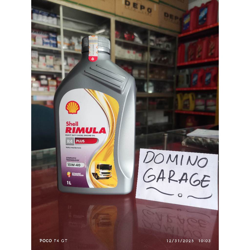 SHELL RIMULA R4 PLUS 1L, ORIGINAL SHELL