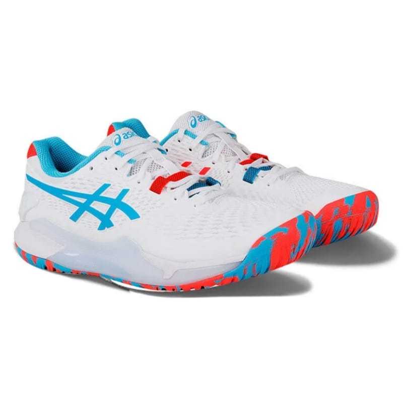 ASICS Gel Resolution 9 Clay White/Blue