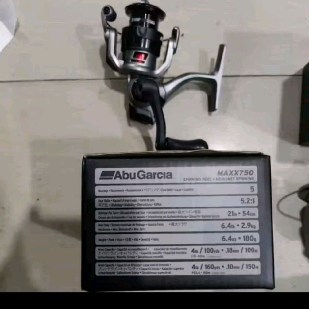 reel pancing abu garcia max x 2000 2500 3000 4000