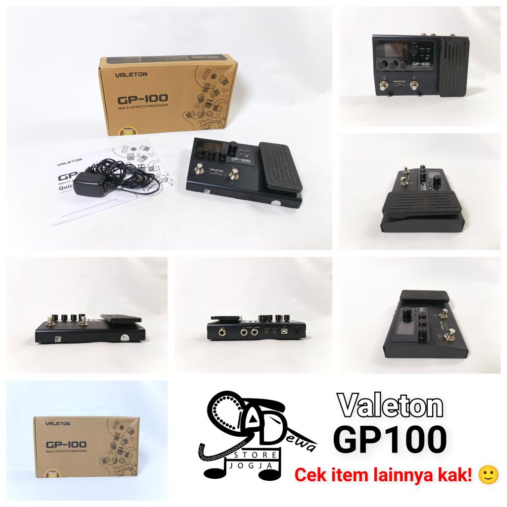 VALETON GP100 EFEK GP 100 MULTIEFEK PEDAL GITAR DIGITAL