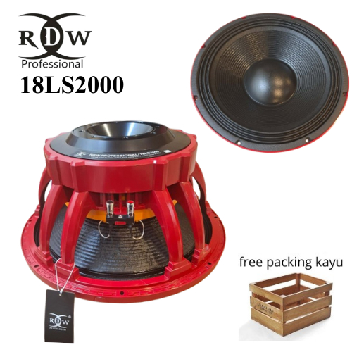 Component RDW 18LS2000 Speaker Komponen rdw 18ls2000 Free packing kayu