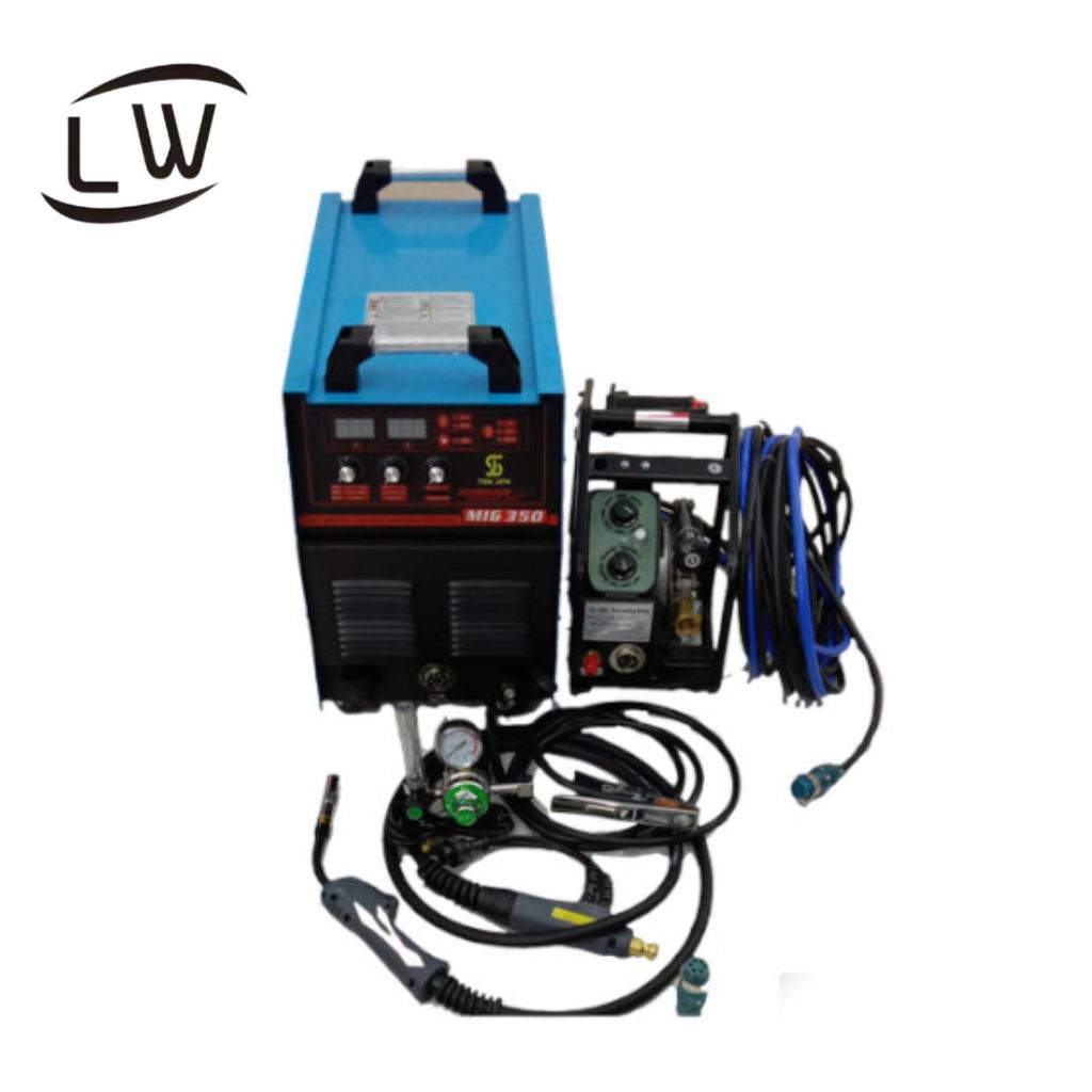 MESIN WELDING TRAFO LAS MMA & MIG 350 CO2 + WIRE FREEDER - TIGA JAYA
