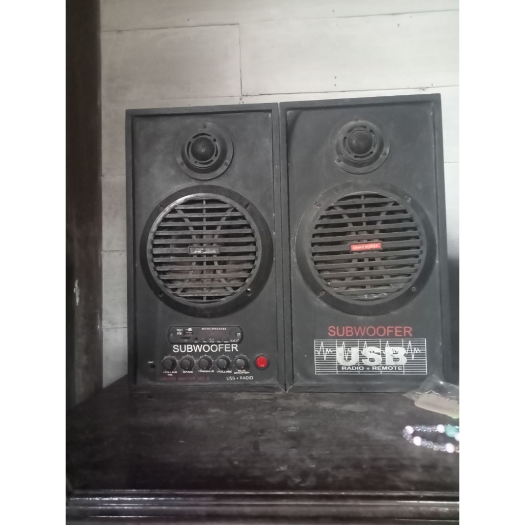 Sound aktif bekas subwoofer
