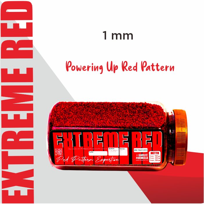 Pelet Ikan Mas Koki Koi Extreme Red 350 gr IKANESIA