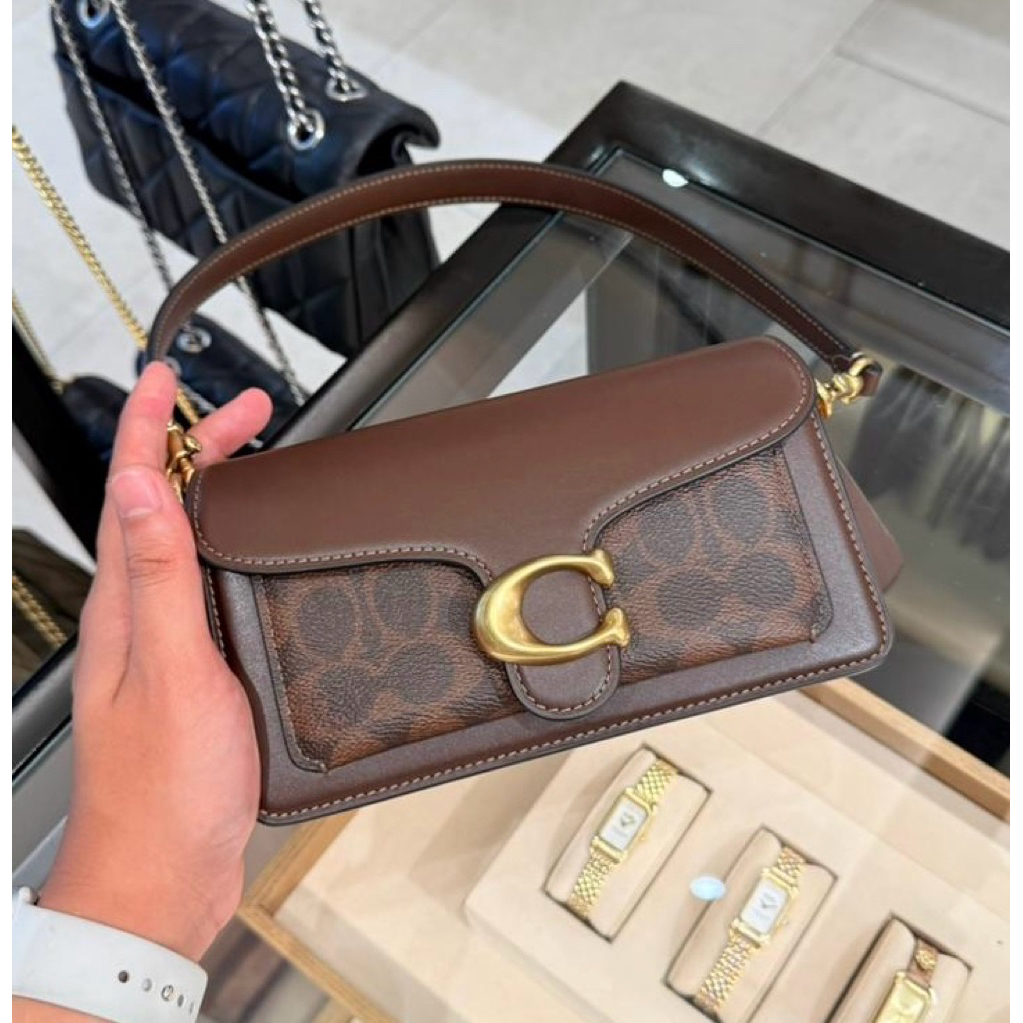 COACH - Tabby Signature 20 Maple (ORIGINAL BOUTIQUE)