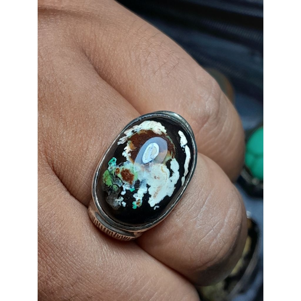 CINCIN BATU PANCAWARNA EDONG MOTIF