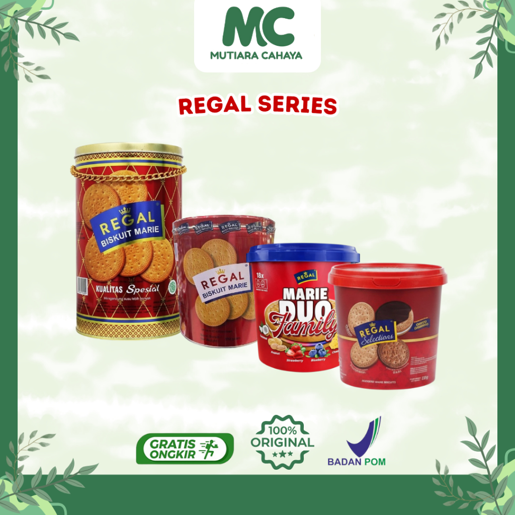 MC Official - Regal Series | Regal Marie Biskuit - Regal Selection - Regal Marie Duo Family - Regal 