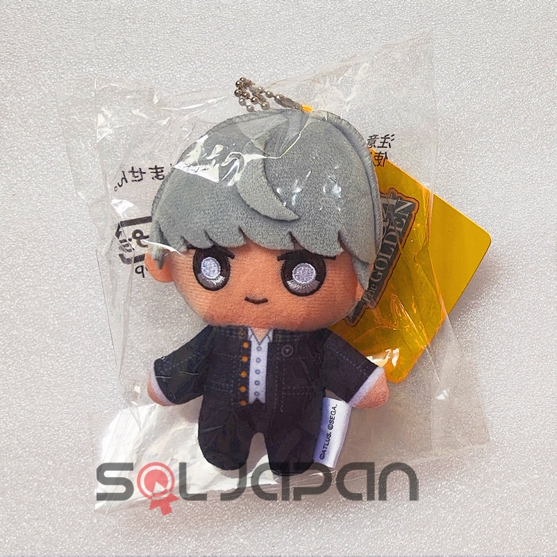 Persona 4 Golden P4G Plush Keychain Protagonist Seta Souji Narukami Yu Naoto