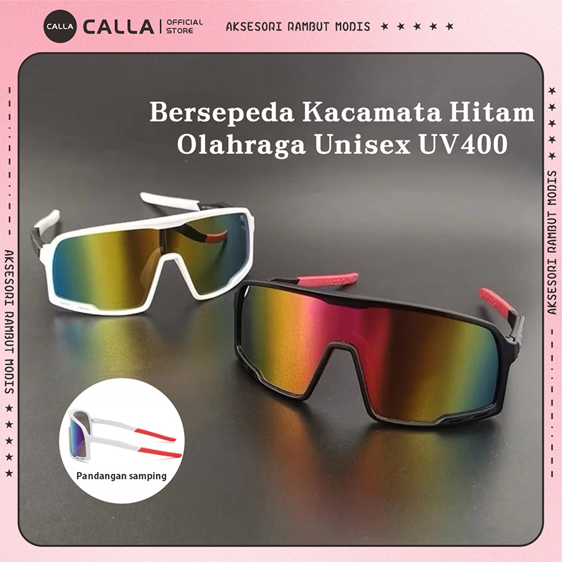 TERBARU Calla Kacamata Unisex Anti UV400 Kacamata /Outdoor Sepeda Bersepeda Bermotor Anti Silau Debu