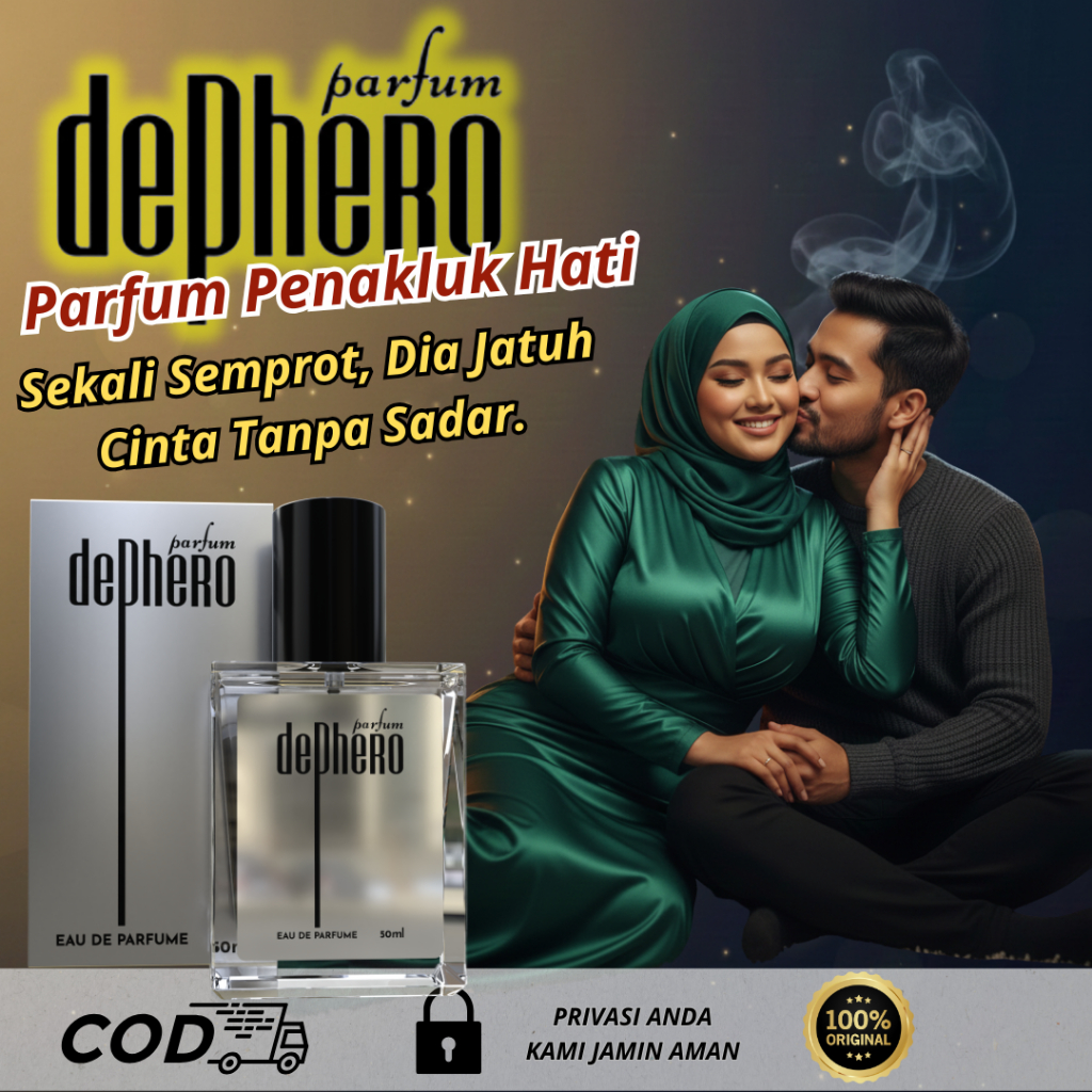 DEPHERO parfum pheromones perangsan Memikat wanita original Wangi Kuat Tahan Lama Bikin Nyaman