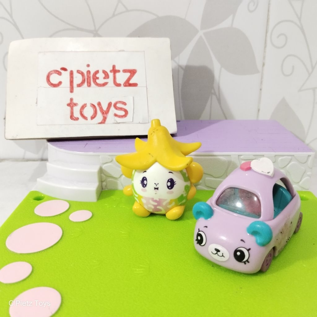 Figure Happy Meal Toys Moose Pikmi Pops Leroy & Mobil Shopkins Cutie Car Heart Broken Set (Second/Pr