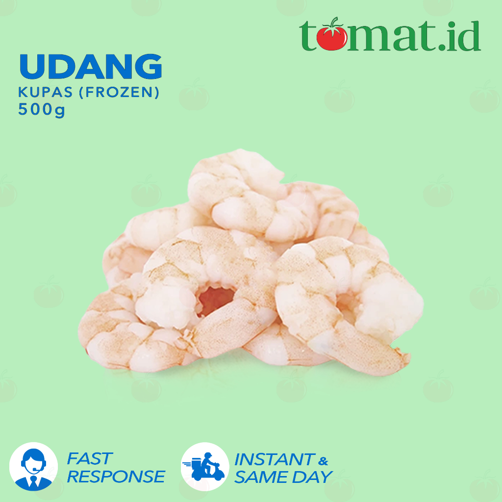 UDANG | Udang Kupas | Udang Cooked | FROZEN