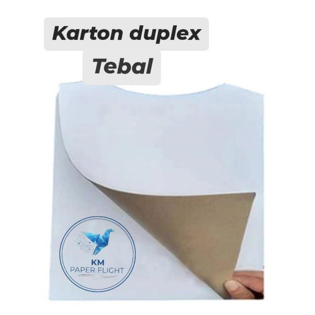 karton duplex tebal. kertas karton tebal 350gsm 400gsm