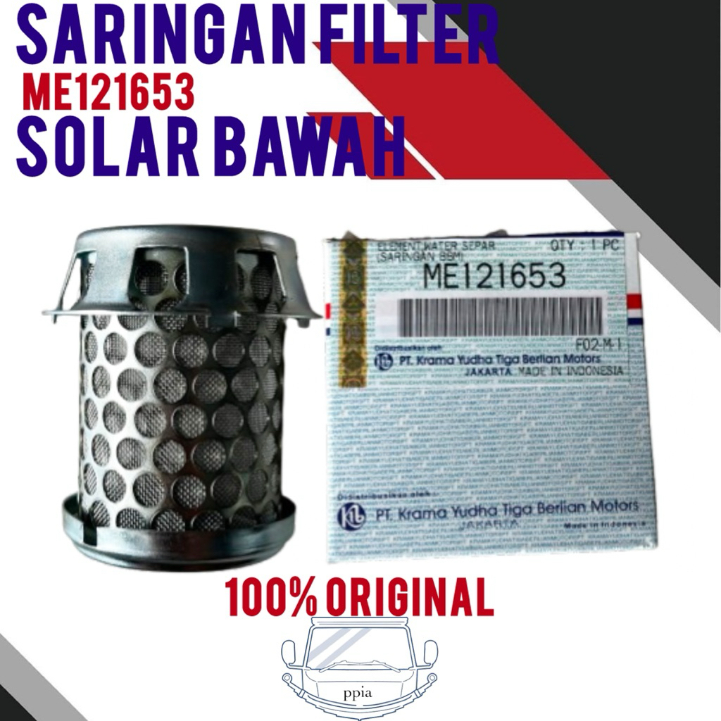 saringan filter solar bawah original ME121653 filter solar bawah original filter solar bawah canter 