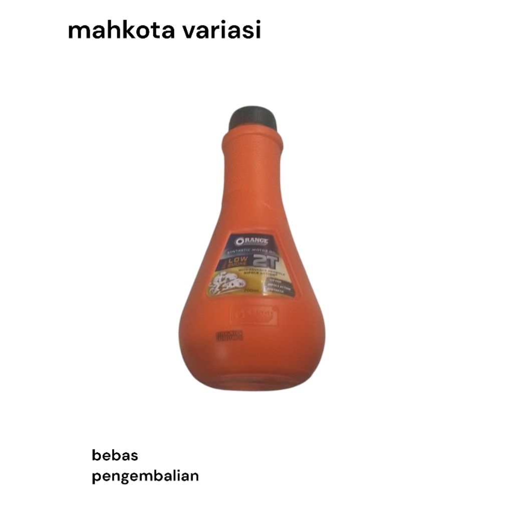 Oli samping orange 2T low smoke & Tropical