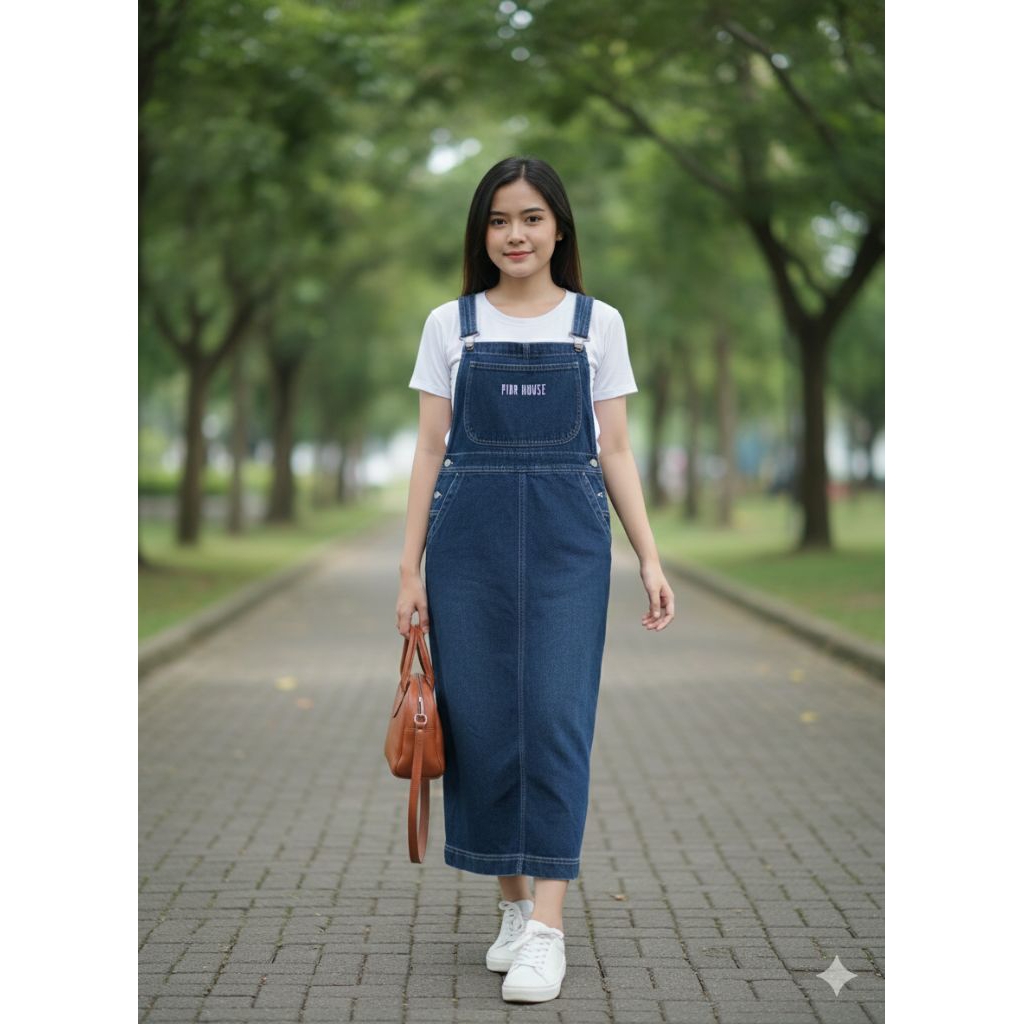 Pink House Denim Jumper