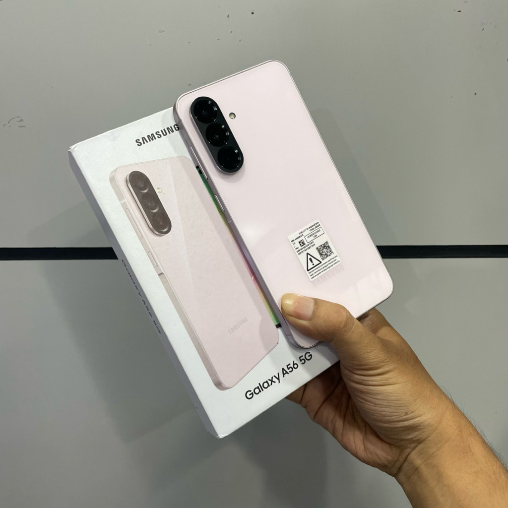samsung a56 5G 12/256gb second bekas pakai mulus fullset original resmi sein