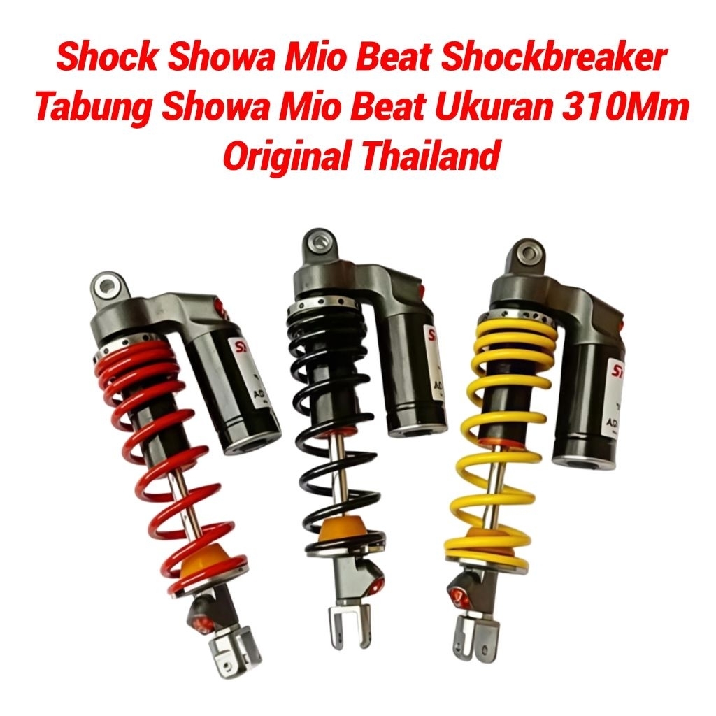 Shock Showa Mio Beat Shockbreaker Tabung Showa Mio Beat Ukuran 310Mm Original Thailand