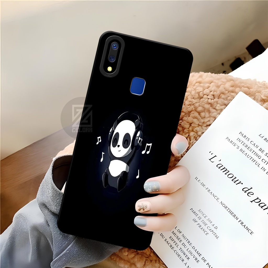 Case VIVO Y91 / Y93 / Y95 - Fashion Case Panda - Softcase VIVO Y91 / Y93 / Y95 - Casing VIVO Y91 / Y