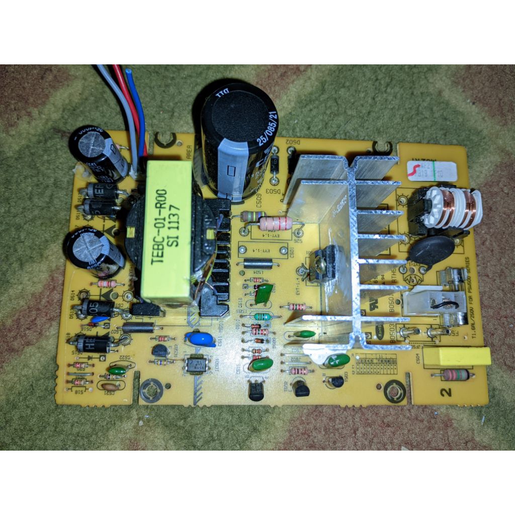 smps original subwoofer polytron aktip pht 15-30ct