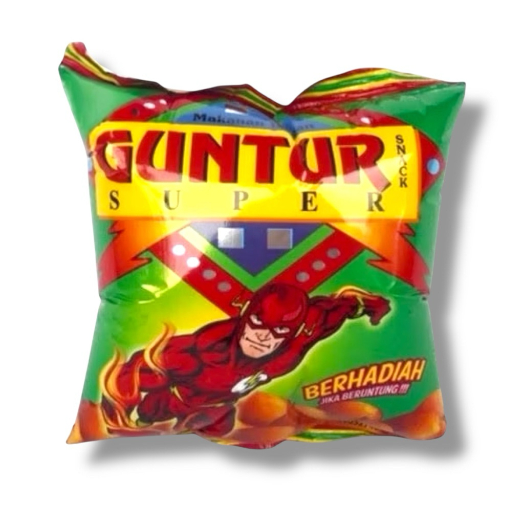 Ciki Guntur / Chiki Berhadiah / Snack Berhadiah 1 Renceng