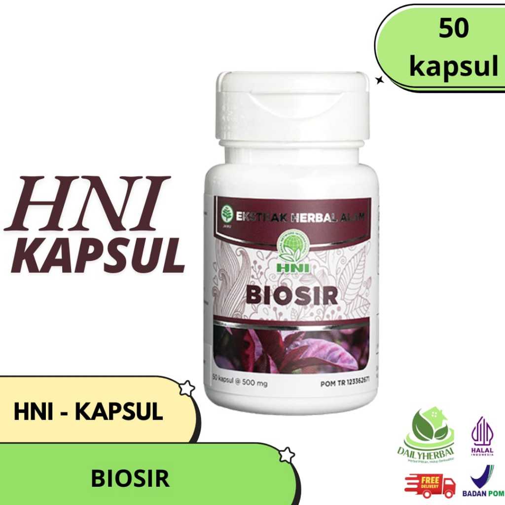 Biosir HNI HPAI merupakan obat herbal alami untuk wasir atau ambeien sekaligus memperbaiki pencernaa