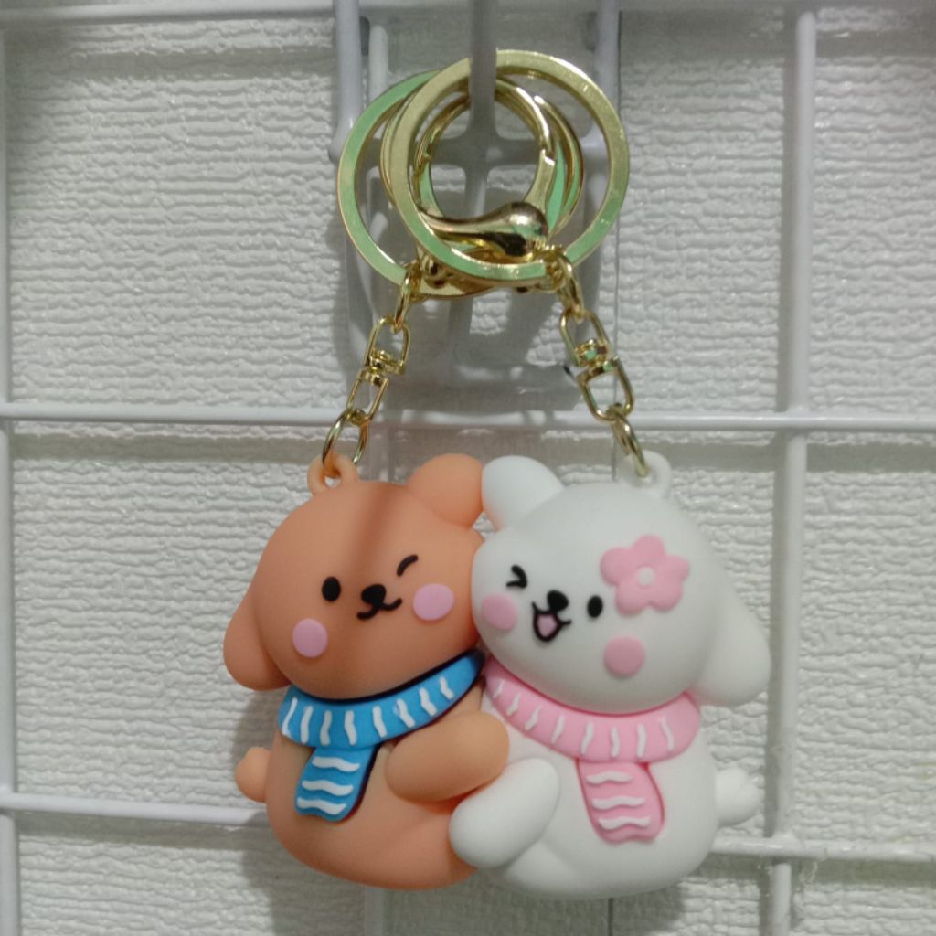 keychain/gantungan kunci couple karakter