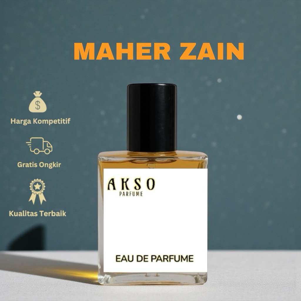 PARFUM PRIA TAHAN LAMA 24 JAM ORIGINAL AROMA TERBARU MAHER ZAIN