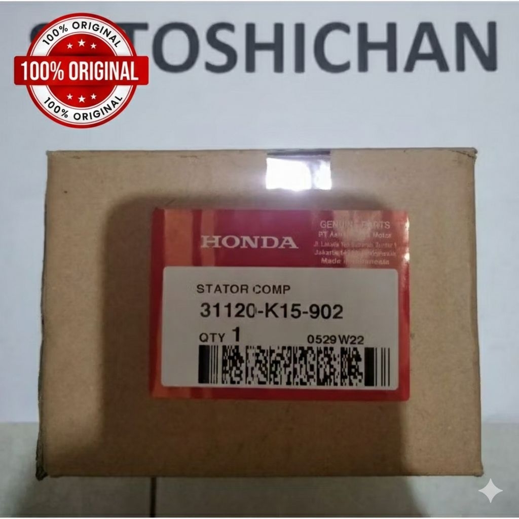 Spull CB 150 R Lama 31120-K15-902 Original AHM