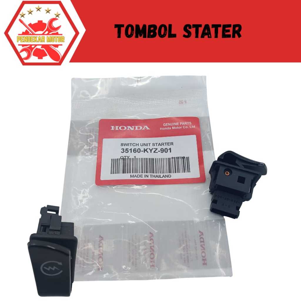 Saklar Starter Revo, Supra X 125, Vario 110 Karbu 35160-KYZ-901