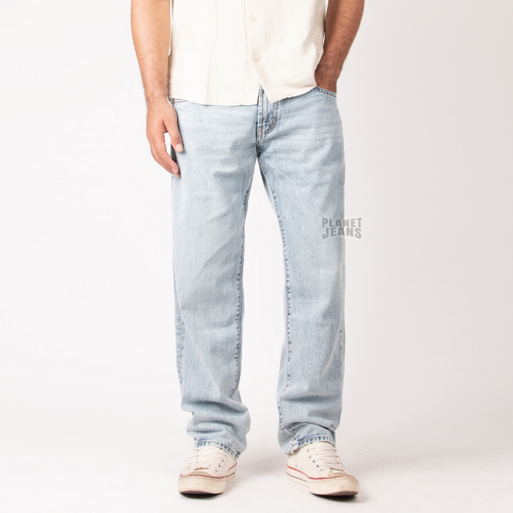 Celana Jeans Reguler Fit - KADEO 301 Straight FROSTY DUST Denim