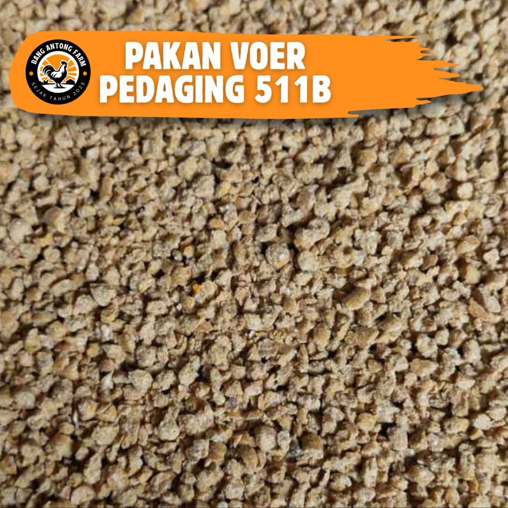 ( 1KG ) PAKAN/VOER AYAM PEDAGING 511B HI-PRO-VIT