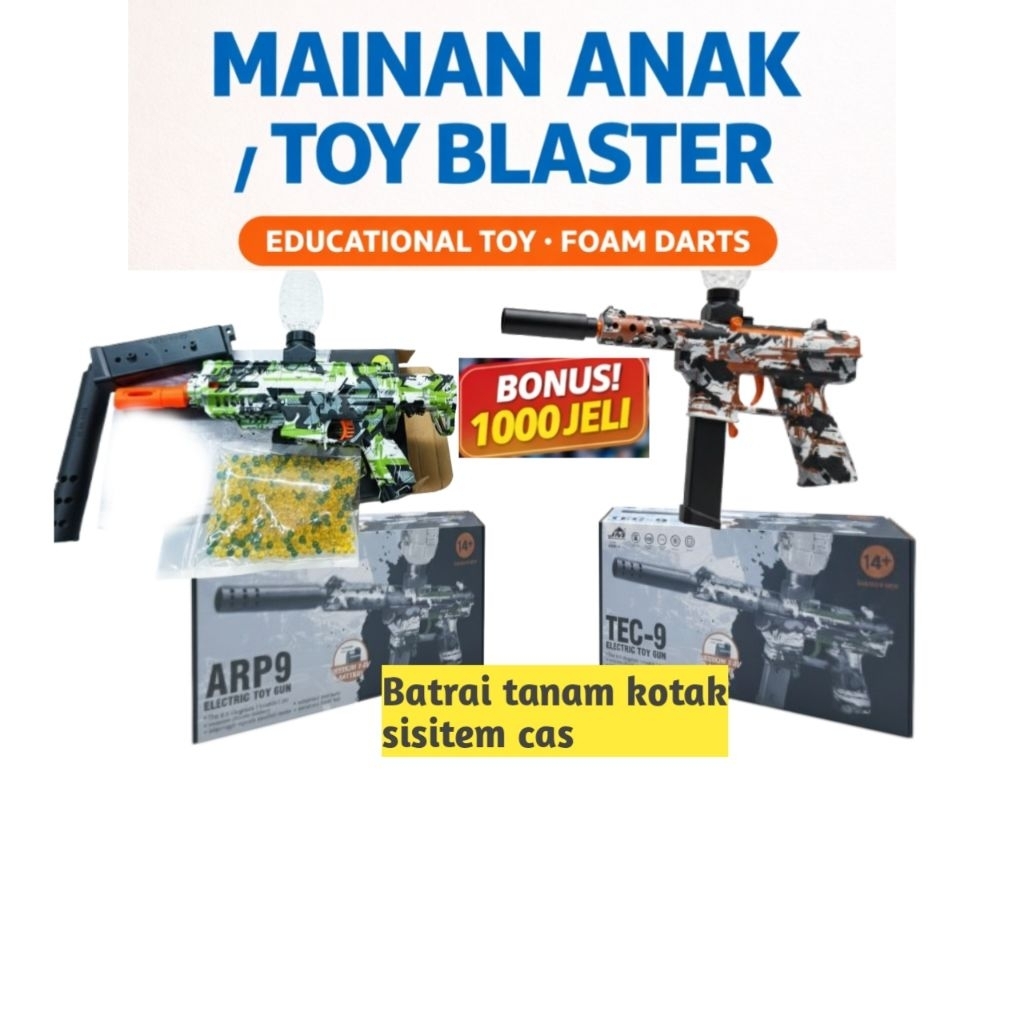 Mainan Anak Toy Blaster Paket Usaha 5pc – Educational Toy gel bulat