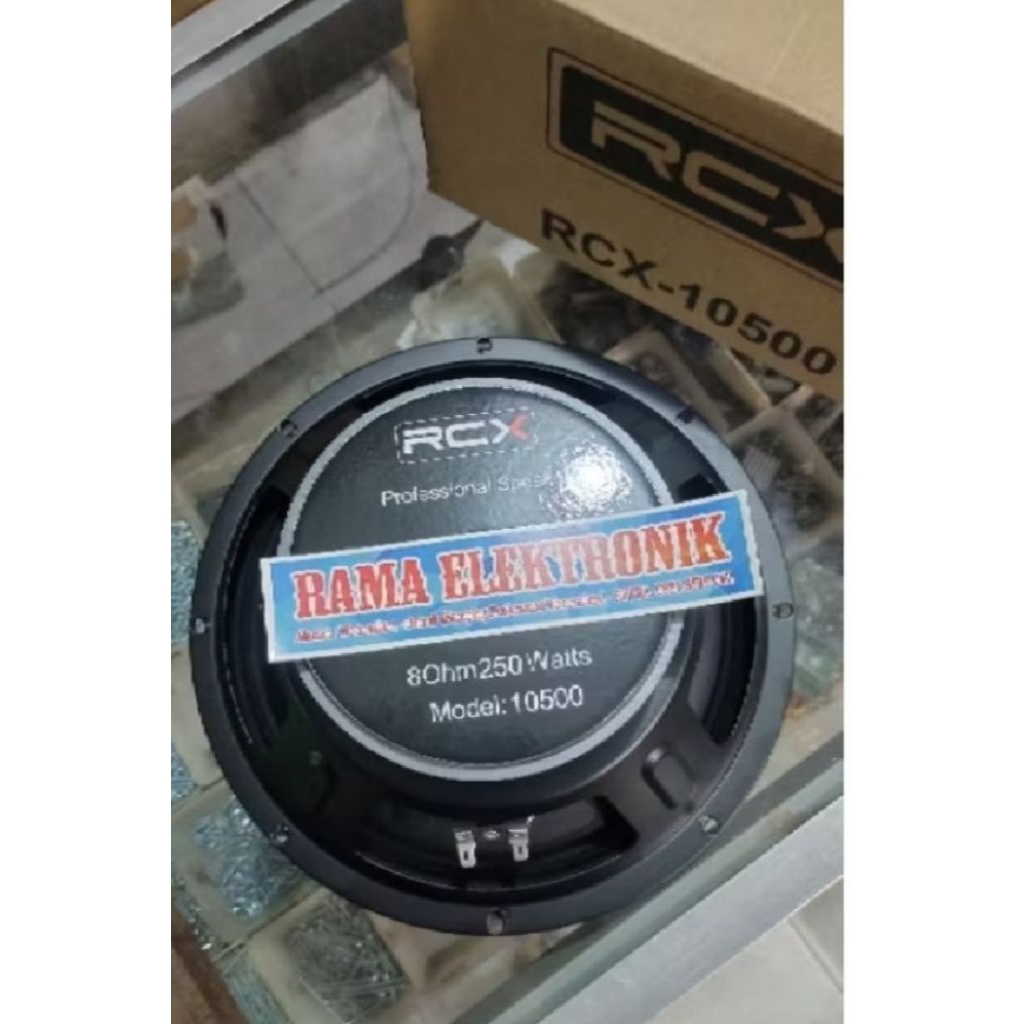 SPEAKER RCX 10500KOMPONEN SPIKER10INCH RCX1050010500MIDEL RCX10500SPEAKER MIDEL10INCH1050010500