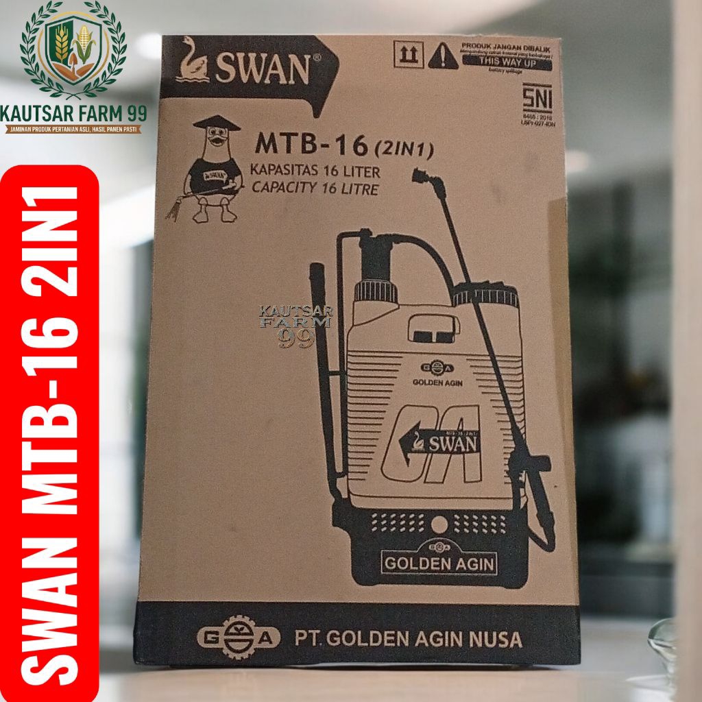 Sprayer SWAN MTB 16 2IN1 16 Liter plastik