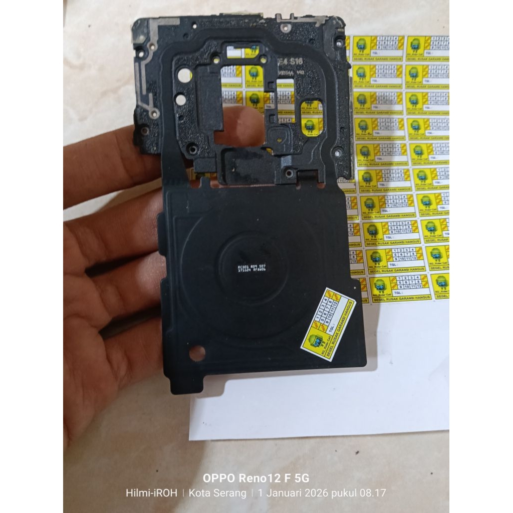 flexible NFC Samsung S9 plus ori copotan normal tested pastikan mesin bos nya normal ya