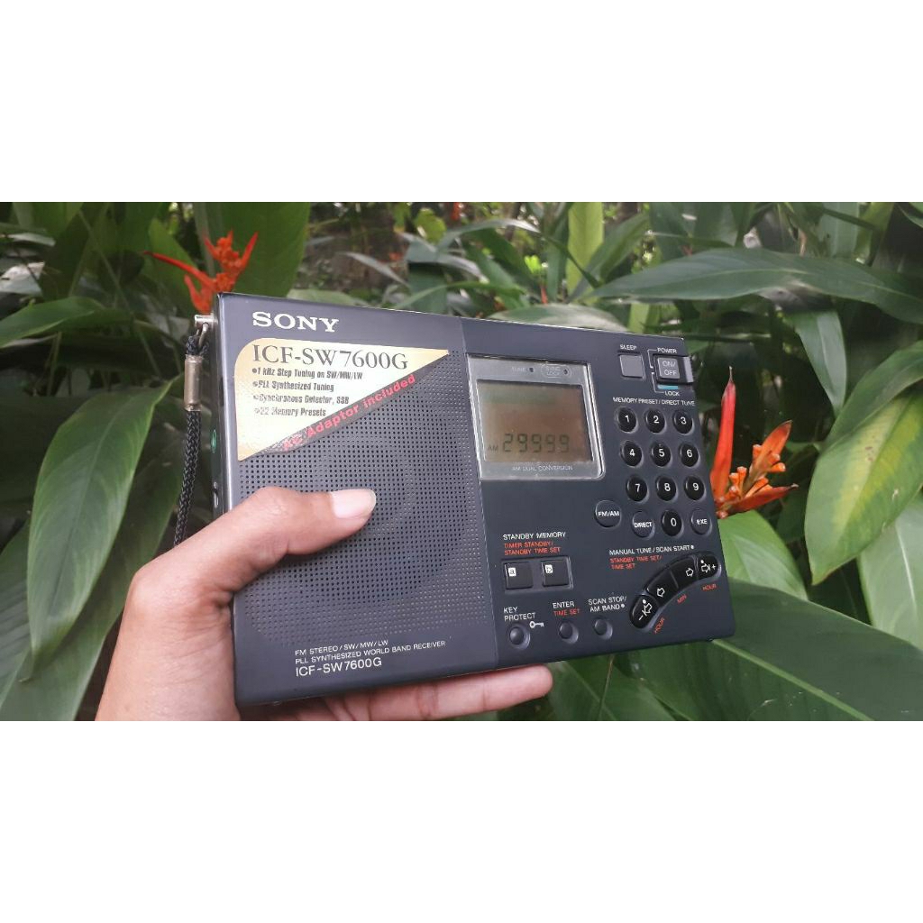 Radio SONY ICF-7600G/GR SSB/LSB/USB Istimewa