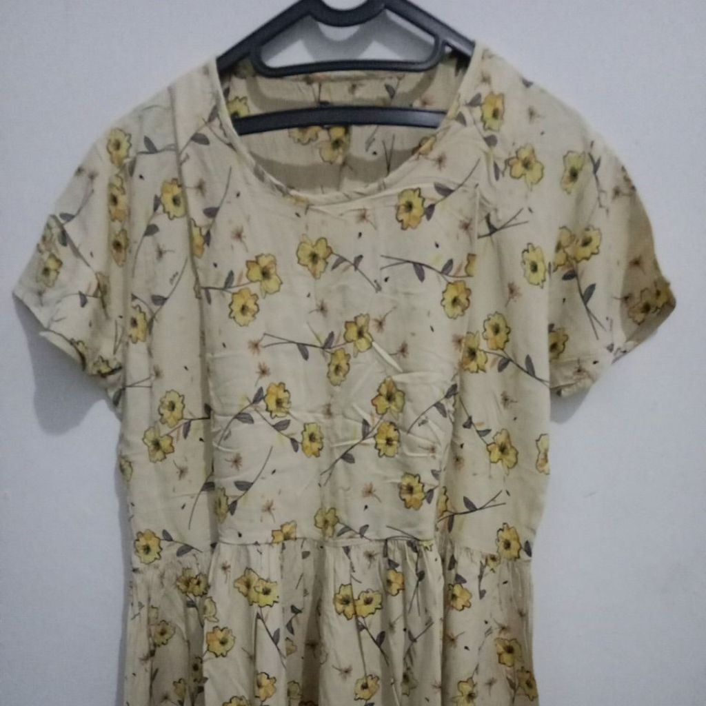 Sale Daster Ditsy Second terima apa adanya