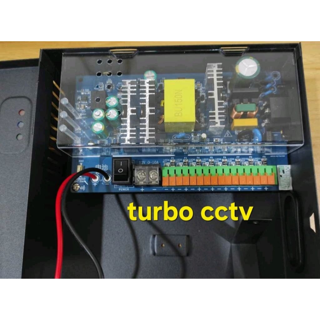 Power Supply UPS Box 12V 10A 8 Channel / UPS Box  12 volt 10 amper 8ch