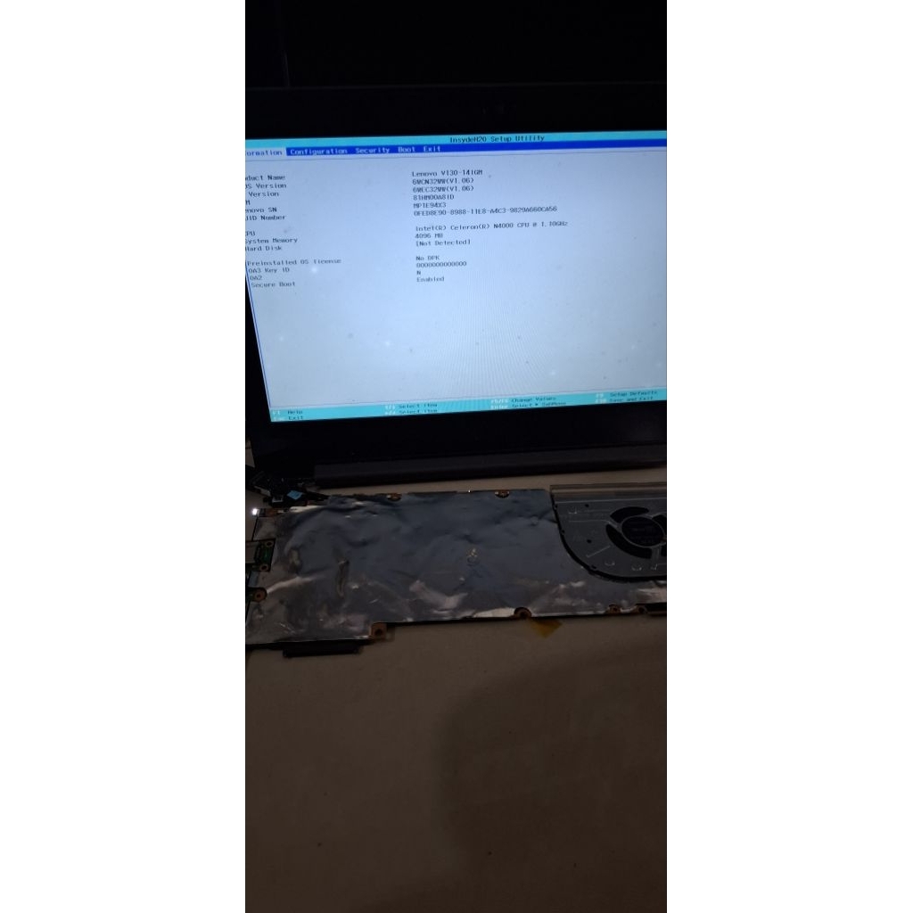 Motherboard Mainboard Mobo Laptop Lenovo V130-14IGM V130 14IGM DLMV3 LA-F483P Intel Celeron N4000