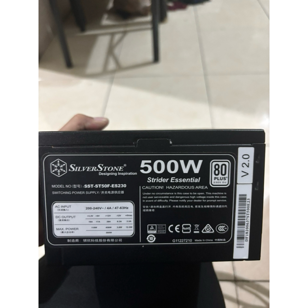 Power Supply 500w SilverStone