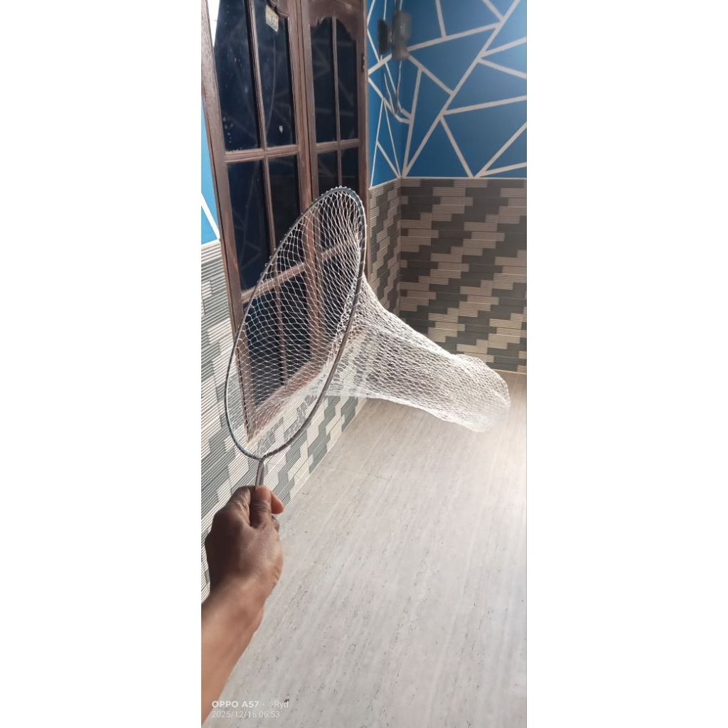 jareng seser untuk menangkap ikan+ring besi