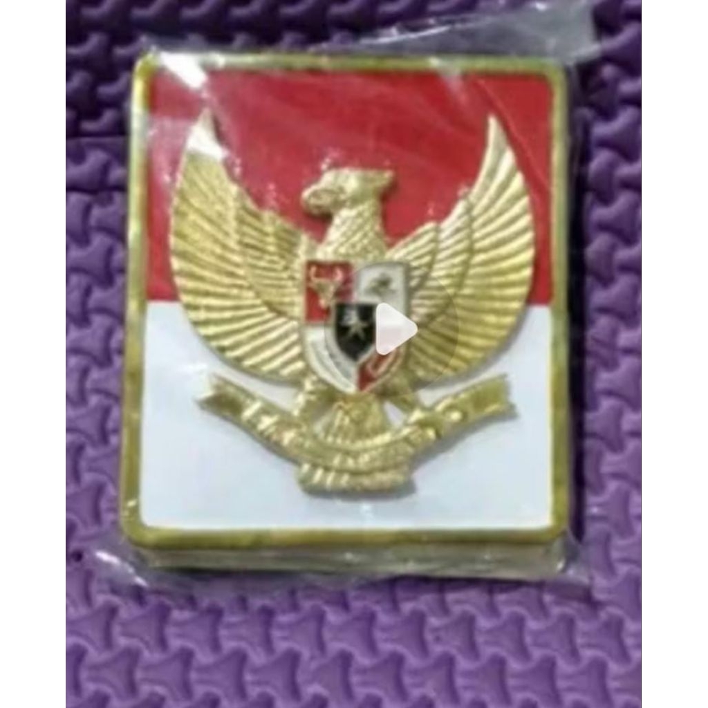 Peneng plat mobil logo Garuda