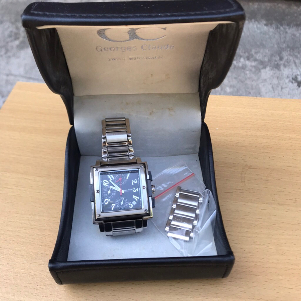 Jam Georges Claude Chronograph Full box