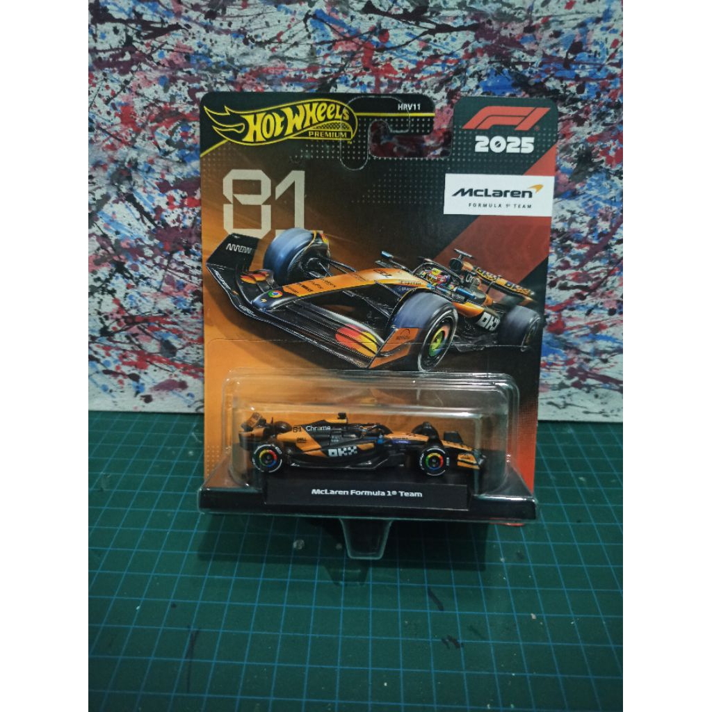 HOTWHEELS FORMULA ONE MCLAREN 81