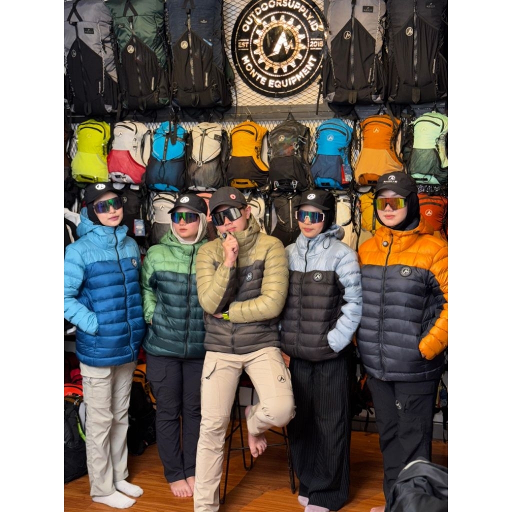 JACKET PUFFER - BULU ANGSA MONTE EQUIPMENT