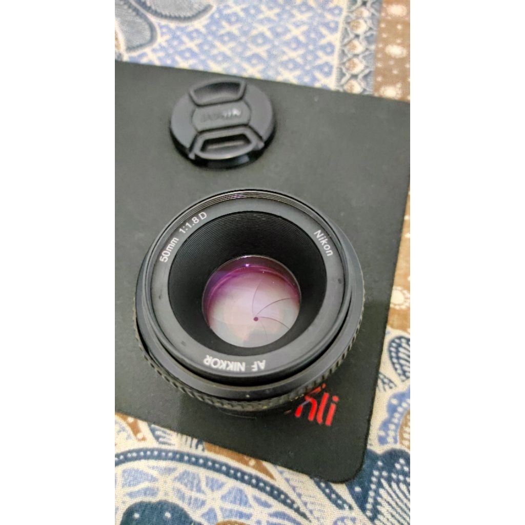 Lensa Nikon fix AFD 50mm f1. 8