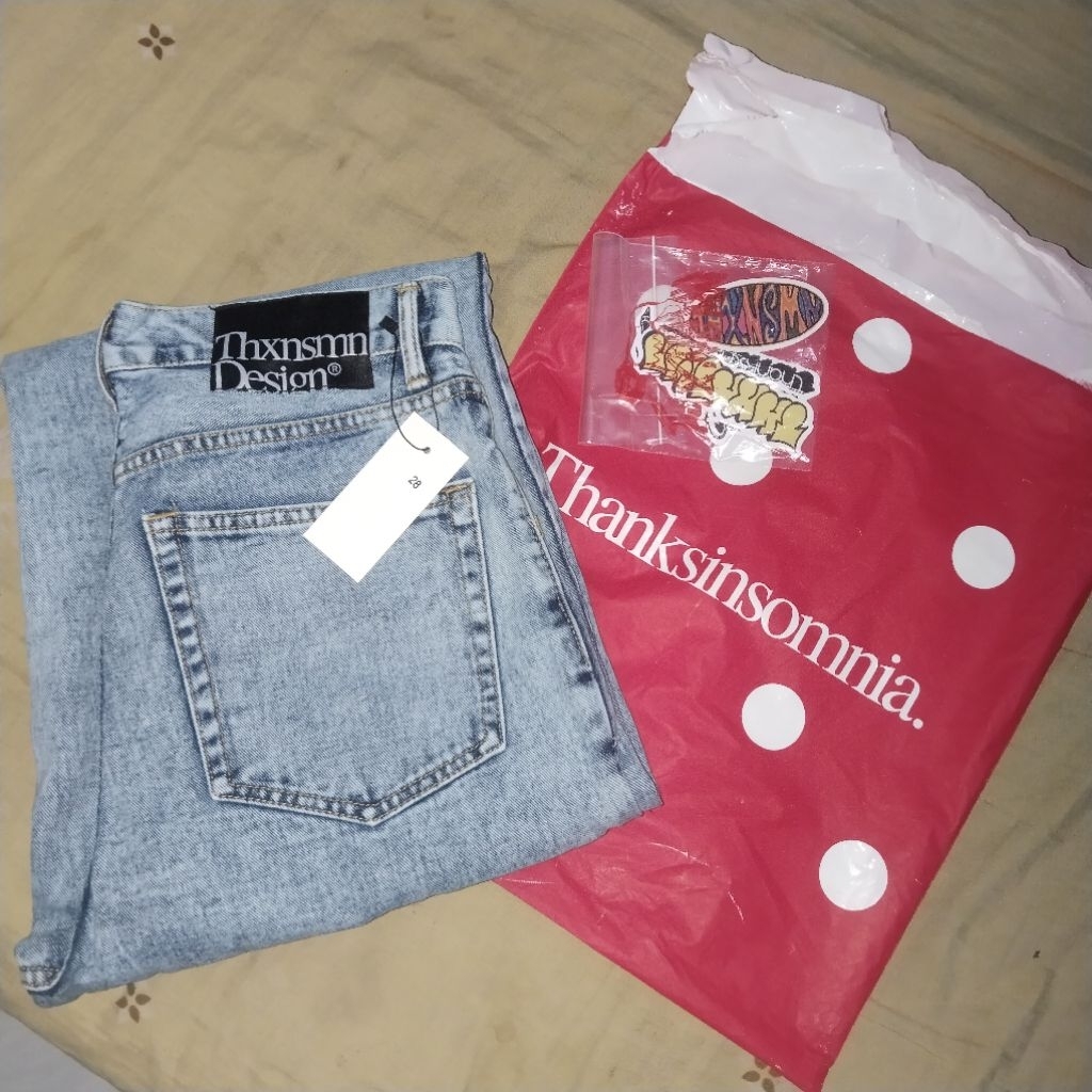 CELANA DENIM GINNA OG BLUE THANKSINSOMNIA SZ 28